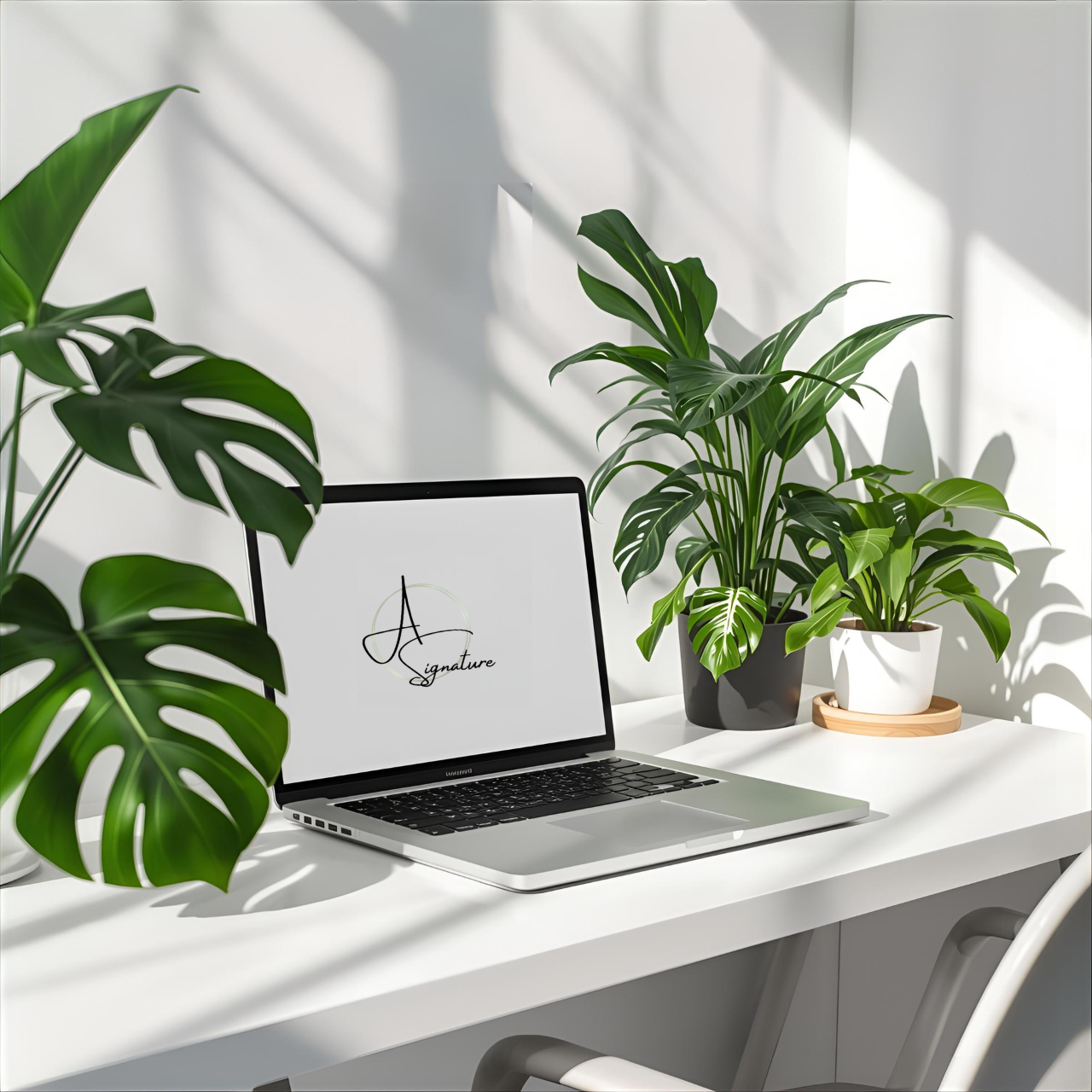 Identité visuelle d’Adjointe Signature, adjointe virtuelle au Québec